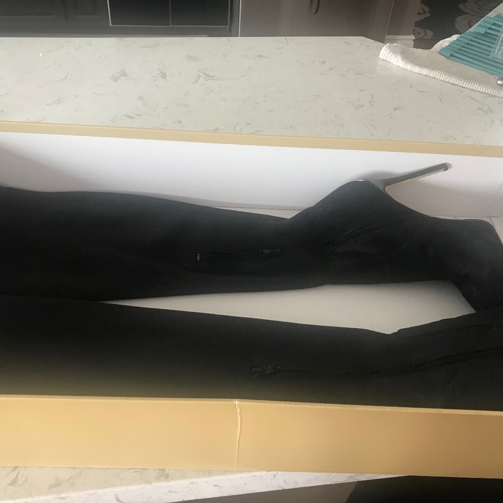 Michael Kors over the knee stiletto boots
